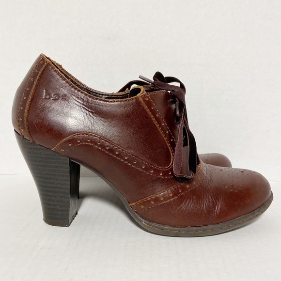 boc Shoes - boc Women's Lace-up Heel Leather Ankle Boot Size 7